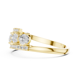 Ladies Ring HLR-81@7 - Yellow Gold - Image