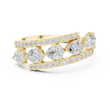 Ladies Ring HLR-81@7 - Yellow Gold - Image