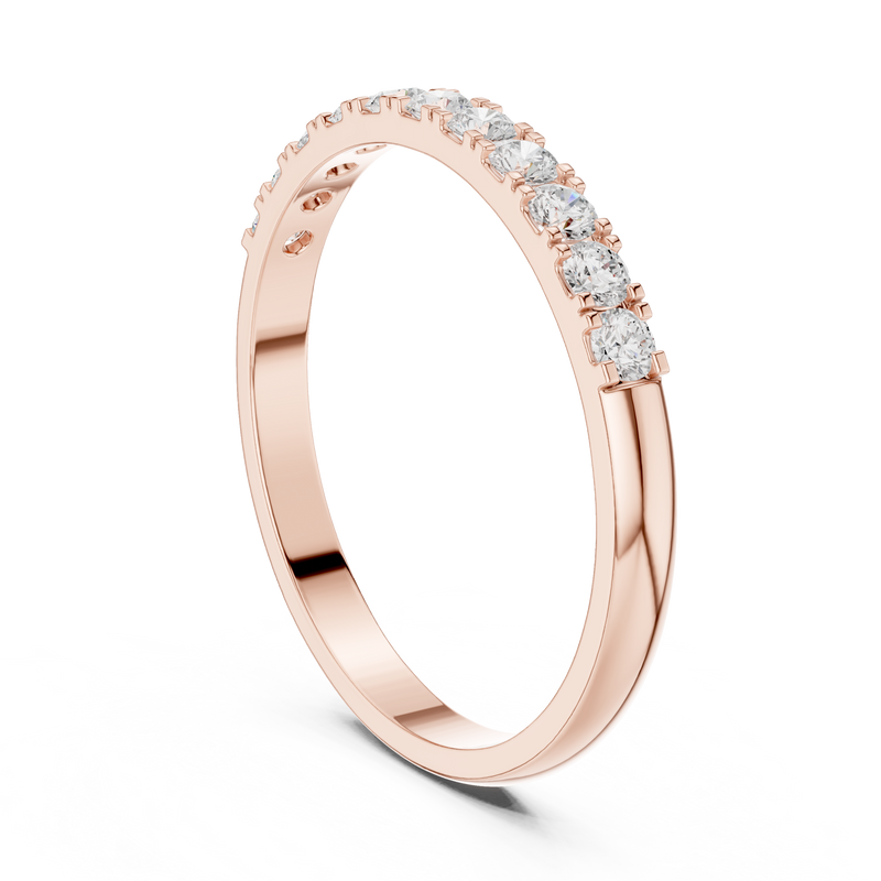 Ladies Ring HLR-86@7 - Rose Gold - Image