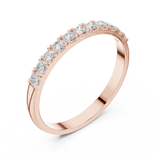 Ladies Ring HLR-86@7 - Rose Gold - Image