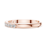 Ladies Ring HLR-86@7 - Rose Gold - Image