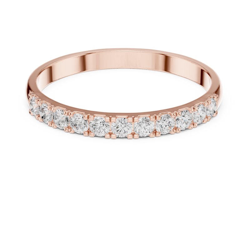 Ladies Ring HLR-86@7 - Rose Gold - Image