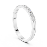 Ladies Ring HLR-86@7 - White Gold - Image