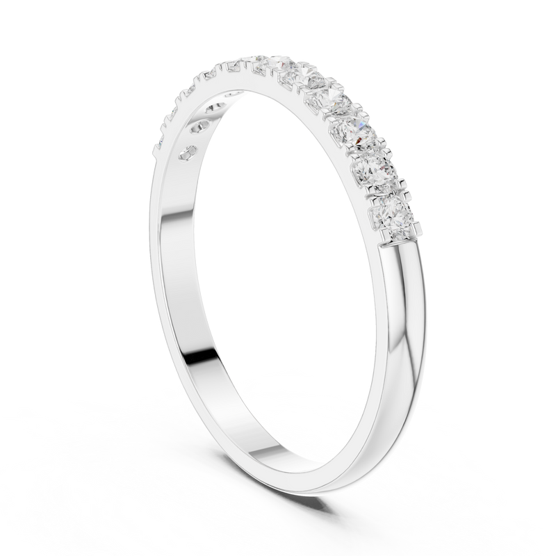 Ladies Ring HLR-86@7 - White Gold - Image