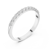 Ladies Ring HLR-86@7 - White Gold - Image
