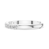 Ladies Ring HLR-86@7 - White Gold - Image