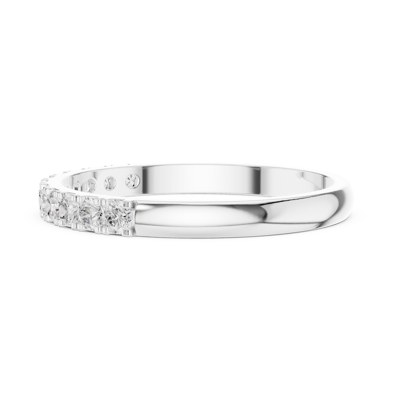 Ladies Ring HLR-86@7 - White Gold - Image