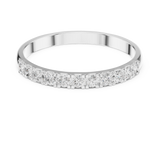 Ladies Ring HLR-86@7 - White Gold - Image