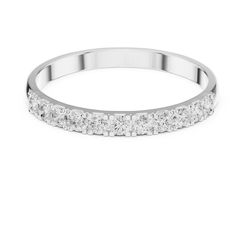 Ladies Ring HLR-86@7 - White Gold - Image