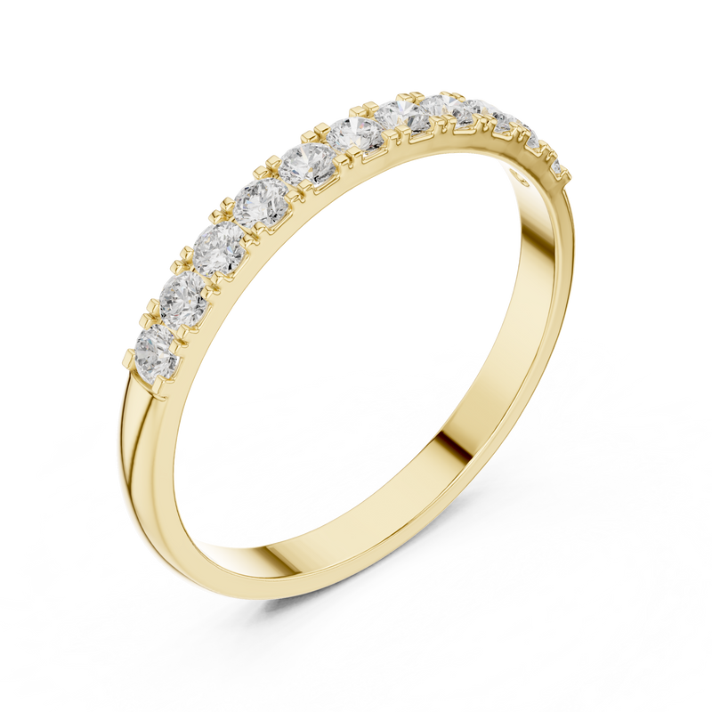 Ladies Ring HLR-86@7 - Yellow Gold - Image