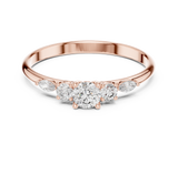 Ladies Ring HLR-89@7 - Rose Gold - Image