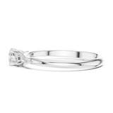 Ladies Ring HLR-89@7 - White Gold - Image