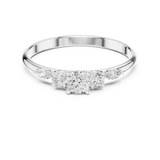 Ladies Ring HLR-89@7 - White Gold - Image