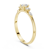 Ladies Ring HLR-89@7 - Yellow Gold - Image