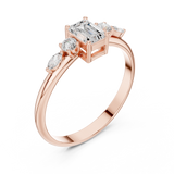 Ladies Ring HLR-90@7 - Rose Gold - Image