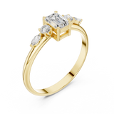 Ladies Ring HLR-90@7 - Yellow Gold - Image
