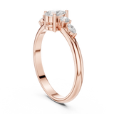 Ladies Ring HLR-91@7 - Rose Gold - Image