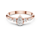 Ladies Ring HLR-91@7 - Rose Gold - Image