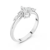 Ladies Ring HLR-91@7 - White Gold - Image