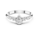 Ladies Ring HLR-91@7 - White Gold - Image
