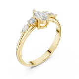 Ladies Ring HLR-91@7 - Yellow Gold - Image