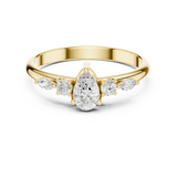 Ladies Ring HLR-91@7 - Yellow Gold - Image