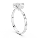 Ladies Ring HLR-92@7 - White Gold - Image
