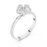 Ladies Ring HLR-92@7 - White Gold - Image
