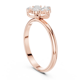 Ladies Ring HLR-92@7 - Rose Gold - Image