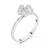 Ladies Ring HLR-92@7 - White Gold - Image