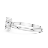 Ladies Ring HLR-93@7 - White Gold - Image