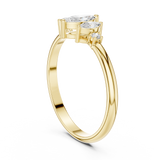 Ladies Ring HLR-93@7 - Yellow Gold - Image