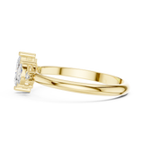 Ladies Ring HLR-93@7 - Yellow Gold - Image