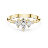 Ladies Ring HLR-93@7 - Yellow Gold - Image