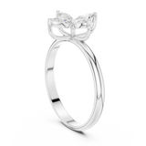 Ladies Ring HLR-94@7 - White Gold - Image