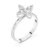 Ladies Ring HLR-94@7 - White Gold - Image