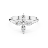 Ladies Ring HLR-94@7 - White Gold - Image