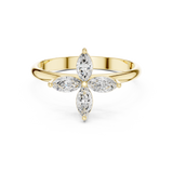 Ladies Ring HLR-94@7 - Yellow Gold - Image
