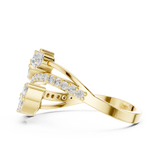 Ladies Ring HLR -58@7 - Yellow Gold - Image