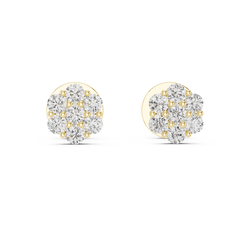 Earring L2-27#10001E - Yellow Gold - Image