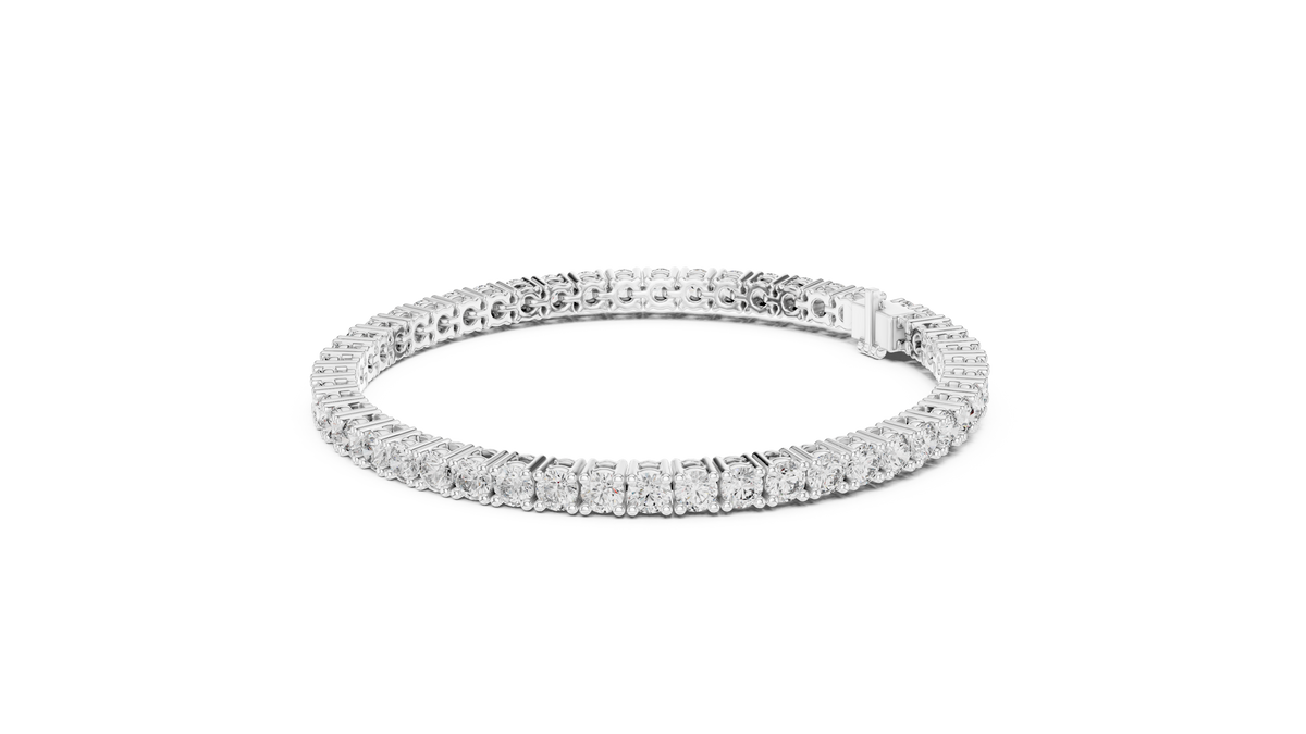 Bracelet GLBR-0099 - White Gold - Image
