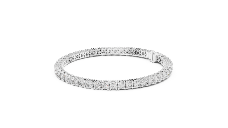 Bracelet GLBR-0099 - White Gold - Image