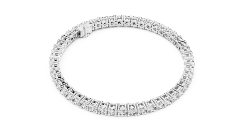 Bracelet GLBR-0099 - White Gold - Image