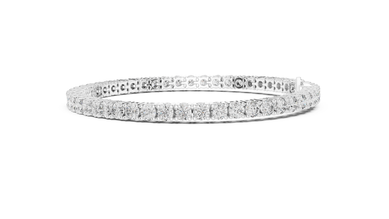 Bracelet GLBR-0099 - White Gold - Image