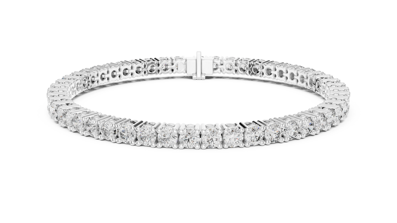 Bracelet GLBR-0099 - White Gold - Image