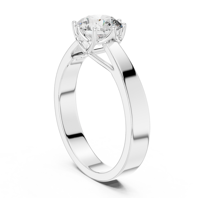 Ladies Ring LR-0001 - White Gold - Image