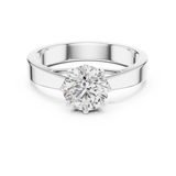 Ladies Ring LR-0001 - White Gold - Image