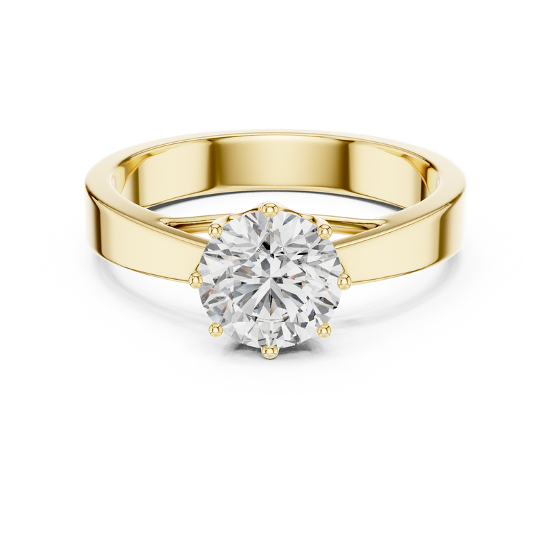 Ladies Ring LR-0001 - Yellow Gold - Image