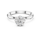 Ladies Ring LR-0002 - White Gold - Image