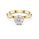 Ladies Ring LR-0002@7 - Yellow Gold - Image
